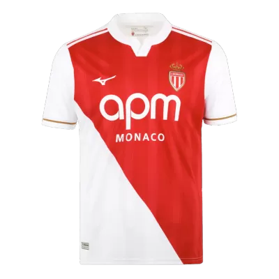 AS Monaco FC Home Soccer Jersey 2025/26 - gojersey