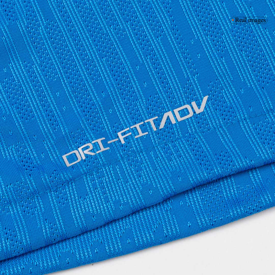 SØRLOTH #9 Player Version Madridl Third Soccer Jersey 25/26 Blue - gojersey