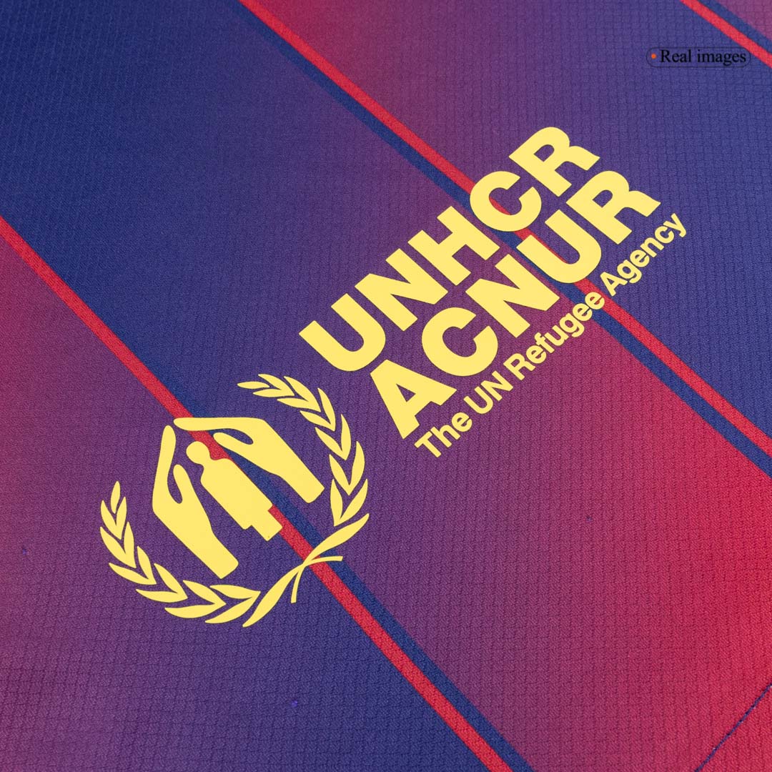 Barcelona F.DE JONG #21 Home Soccer Jersey 2025/26 - UCL Edition - gojersey