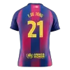 Barcelona F.DE JONG #21 Home Soccer Jersey 2025/26 - UCL Edition - gojersey