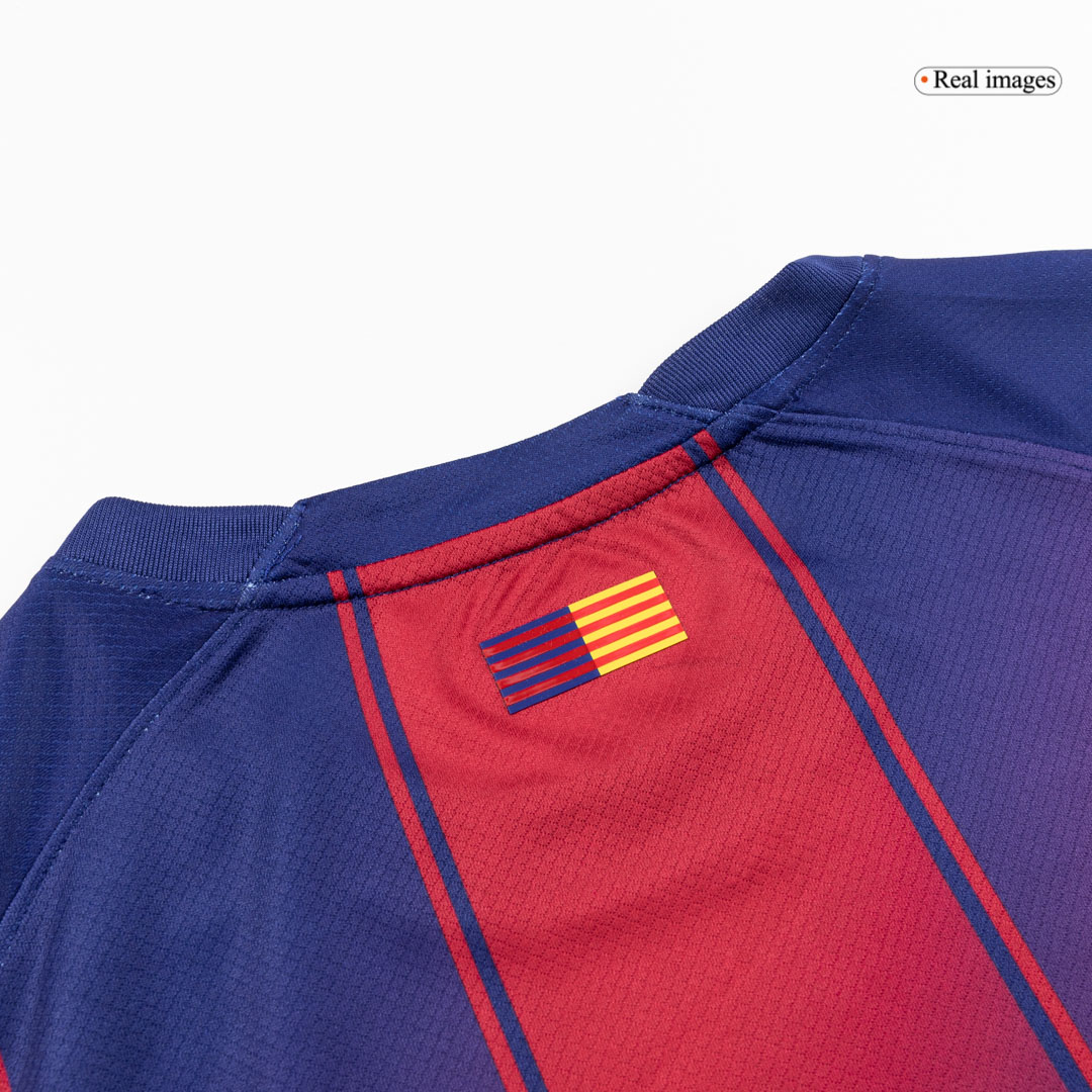 Barcelona LAMINE YAMAL #10 Home Soccer Jersey 2025/26 - UCL Edition - gojersey