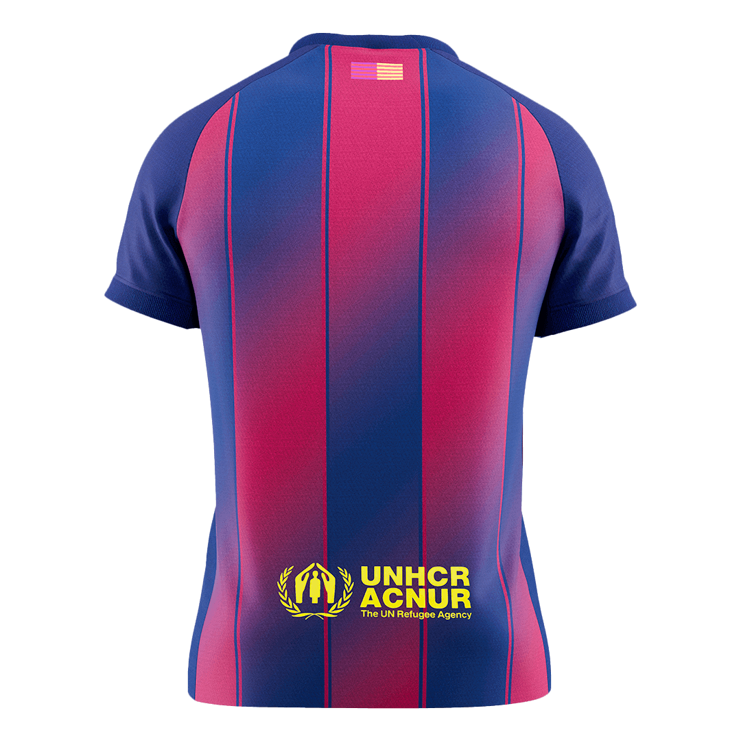 Barcelona Home Soccer Jersey 2025/26 Red&Blue - gojersey