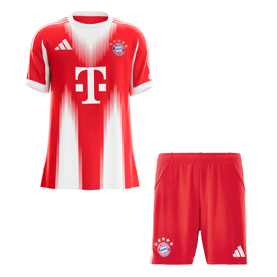 Bayern Munich Home Soccer Jersey Kit 2025/26 (Jersey+Shorts) - gojersey
