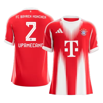 Bayern Munich UPAMECANO #2 Home Soccer Jersey 2025/26 - gojersey