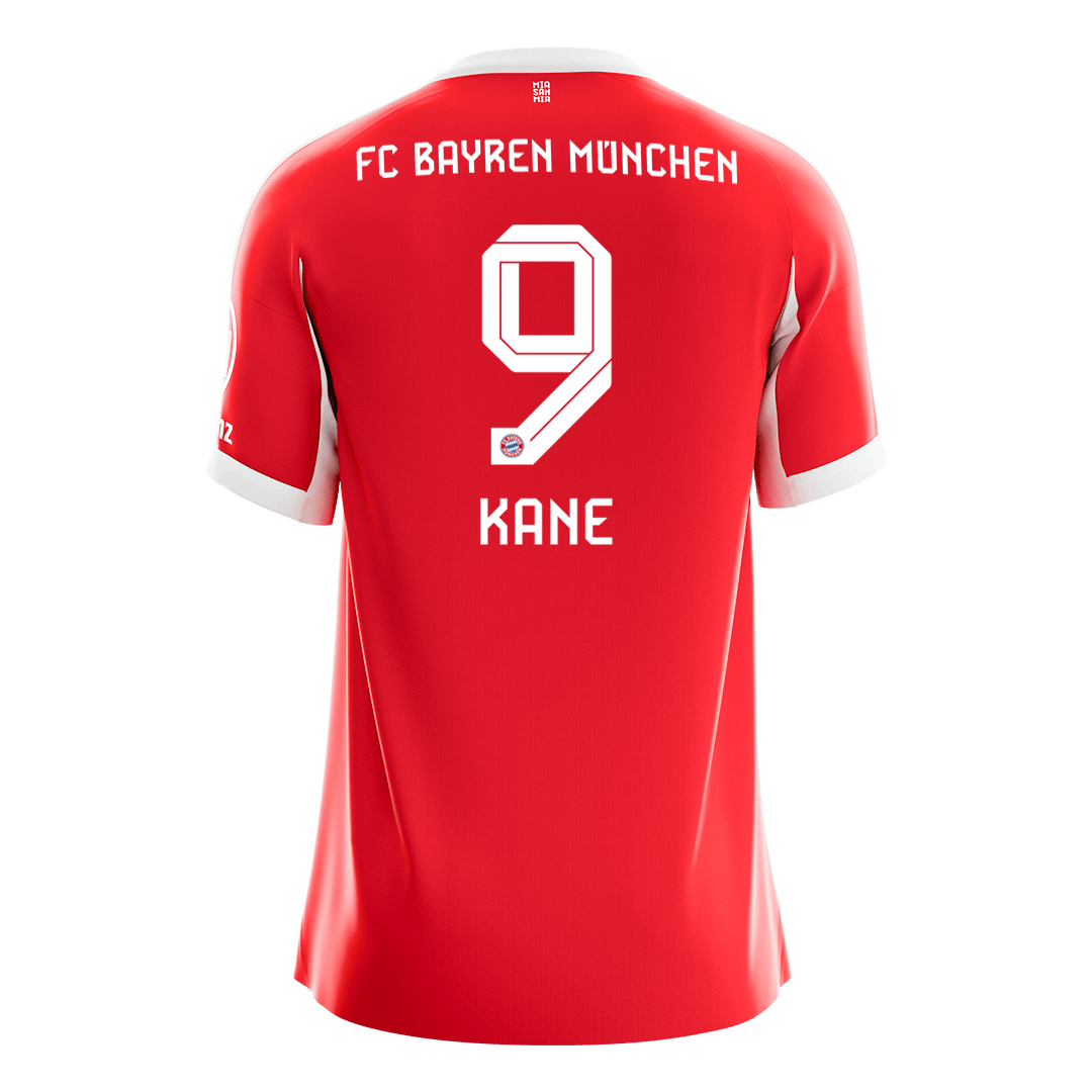 Bayern Munich KANE #9 Home Soccer Jersey 2025/26 - gojersey