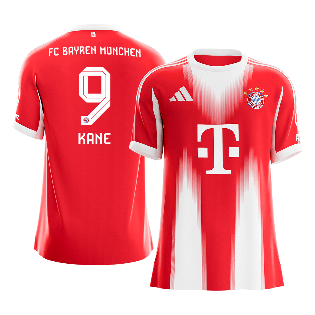 Bayern Munich KANE #9 Home Soccer Jersey 2025/26 - gojersey