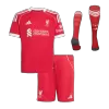 Kid's Liverpool Home Soccer Jersey Kit(Jersey+Shorts+Socks) 25/26 Red - gojersey