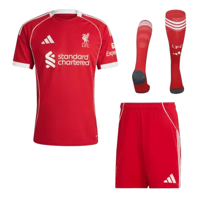 Liverpool Home Soccer Jersey Kit 2025/26 - gojersey