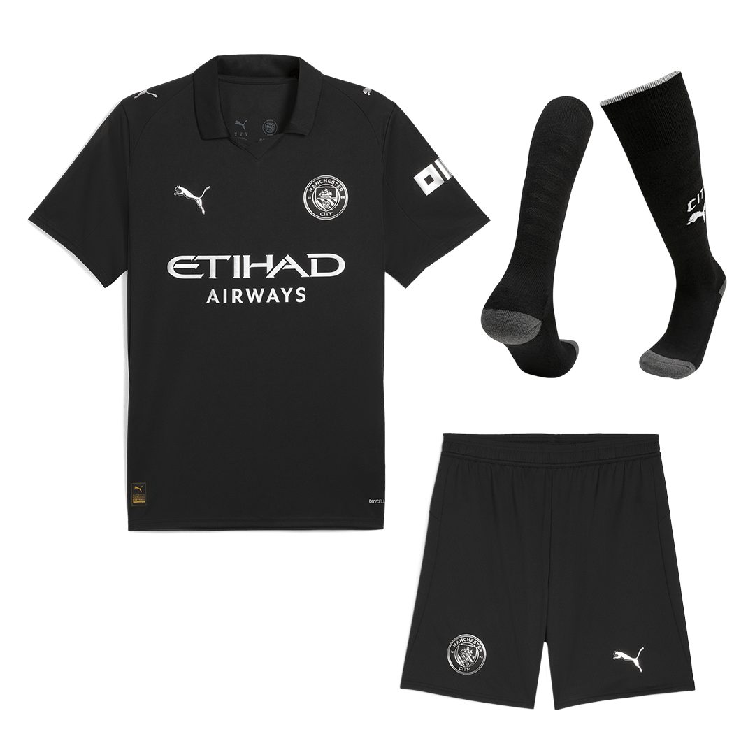 Manchester City Away Soccer Jersey Kit 2025/26 - gojersey