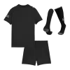 Kid's Manchester City Away Soccer Jersey Kit(Jersey+Shorts+Socks) 2025/26 Black - gojersey