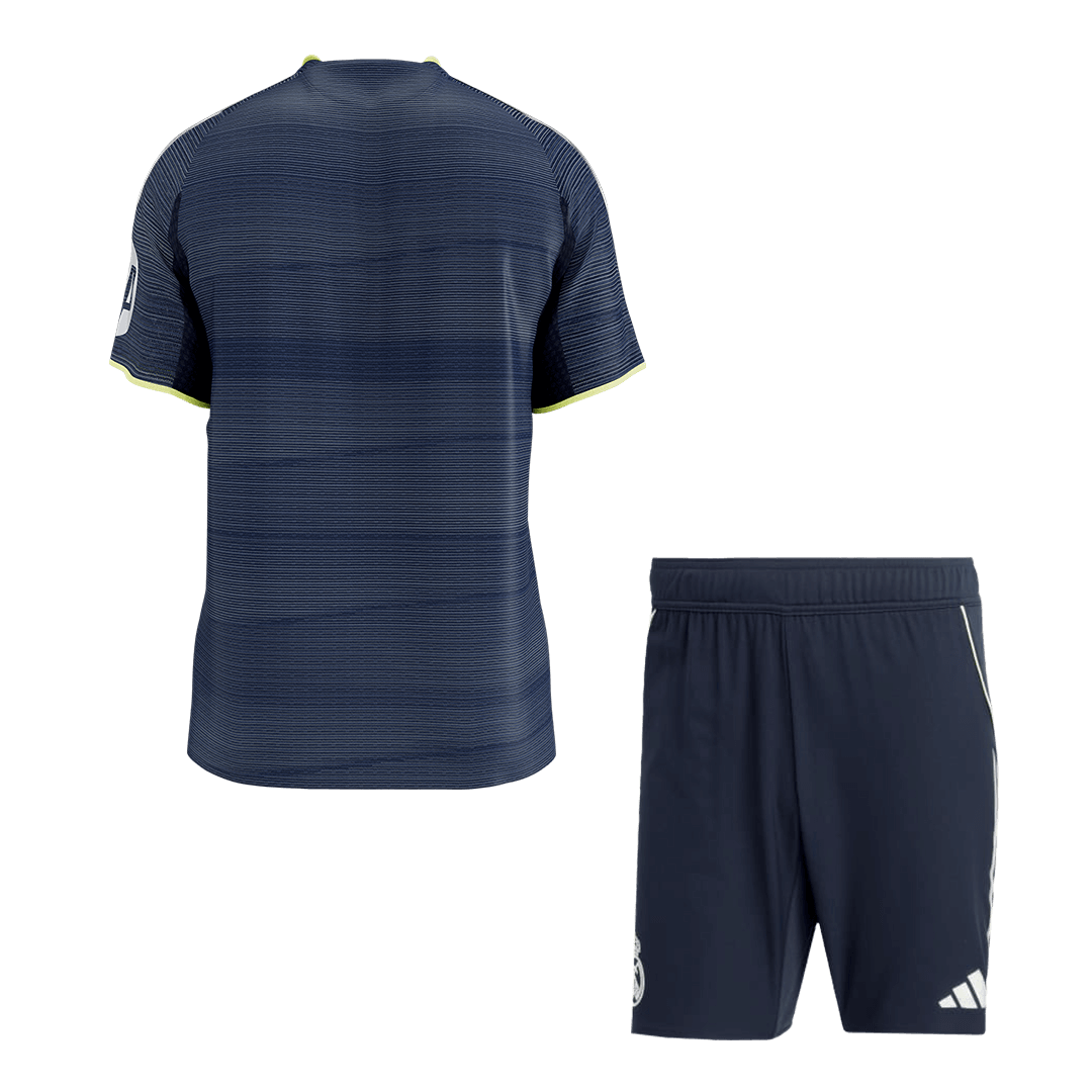Real Madrid Away Soccer Jersey Kit Authentic 2025/26 (Jersey+Shorts) - gojersey