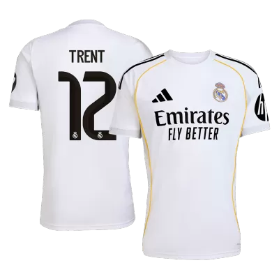 Real Madrid TRENT #12 Home Soccer Jersey 2025/26 - gojersey
