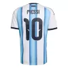 MESSI #10 Argentina Home Soccer Jersey World Cup 2026 Blue&White - gojersey
