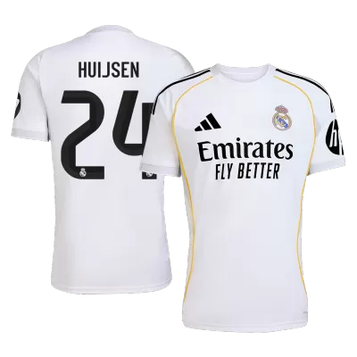 Real Madrid HUIJSEN #24 Home Soccer Jersey 2025/26 - gojersey