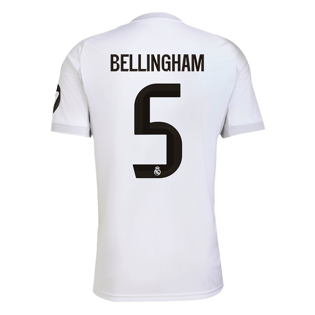 Real Madrid BELLINGHAM #5 Home Soccer Jersey 2025/26 - gojersey