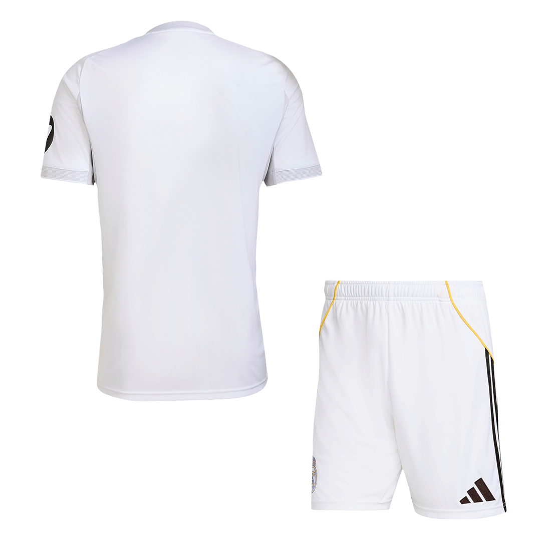 Real Madrid Home Soccer Jersey Kit 2025/26 (Jersey+Shorts) - gojersey