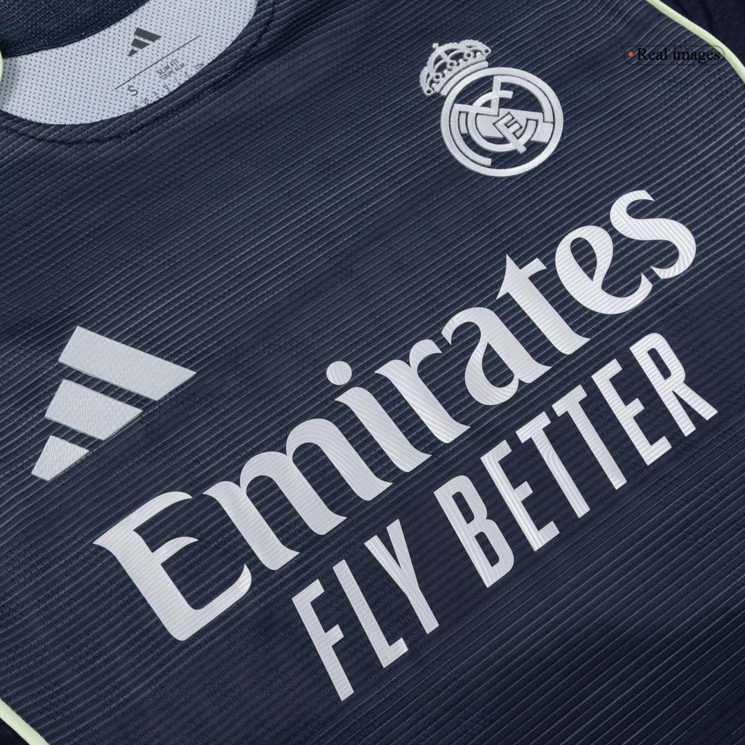Real Madrid Away Soccer Jersey Kit Authentic 2025/26 (Jersey+Shorts) - gojersey