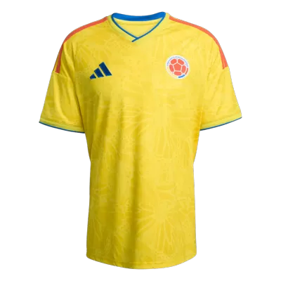Colombia Home Soccer Jersey World Cup 2026 Yellow - gojersey