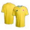 Colombia Home Soccer Jersey World Cup 2026 Yellow - gojersey