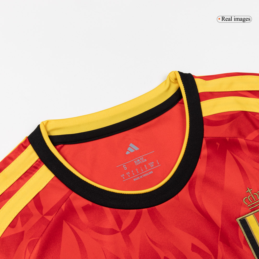 DE BRUYNE #7 Belgium Home Soccer Jersey World Cup 2026 Red - gojersey