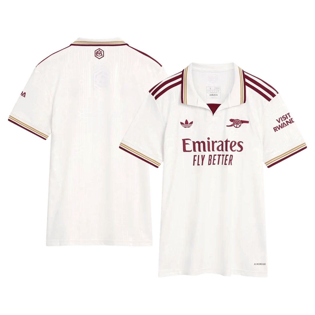 Women's Arsenal Third Away Soccer Jersey 2025/26 - gojersey