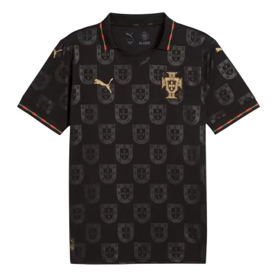 Portugal Concept Special Soccer Jersey World Cup 2026 Black - gojersey