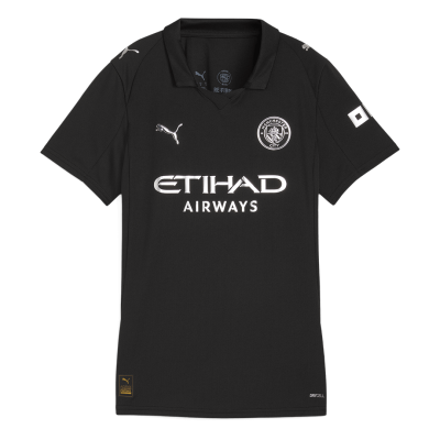 Women's Manchester City Away Soccer Jersey 2025/26 - gojersey