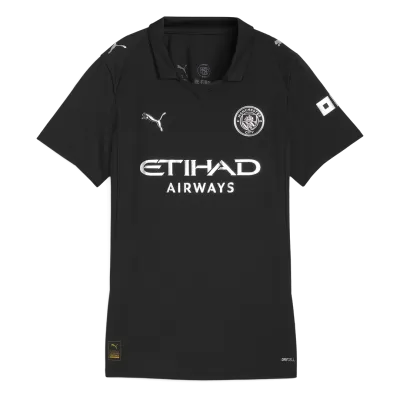 Women's Manchester City Away Soccer Jersey 2025/26 - gojersey