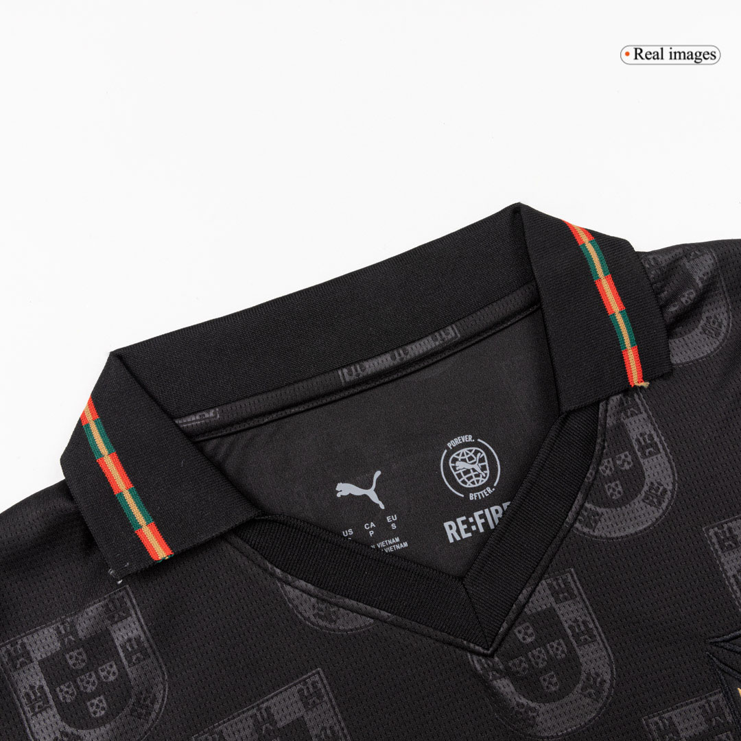 Portugal Concept Special Soccer Jersey World Cup 2026 Black - gojersey
