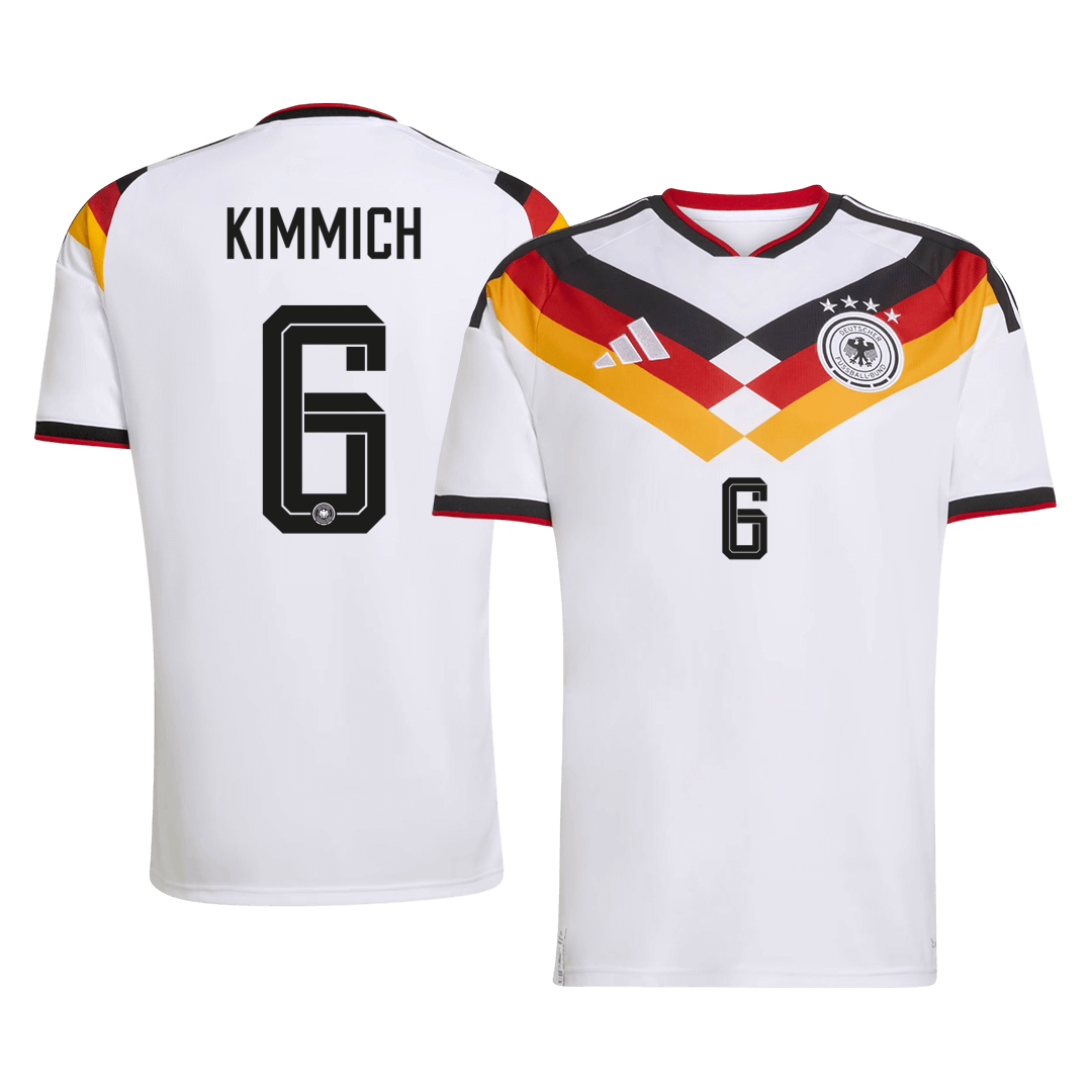 KIMMICH #6 Germany Home Soccer Jersey World Cup 2026 White - gojersey