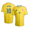JAMES #10 Colombia Home Soccer Jersey World Cup 2026 Yellow - gojersey