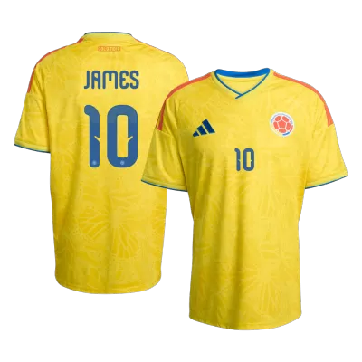 JAMES #10 Colombia Home Soccer Jersey World Cup 2026 Yellow - gojersey