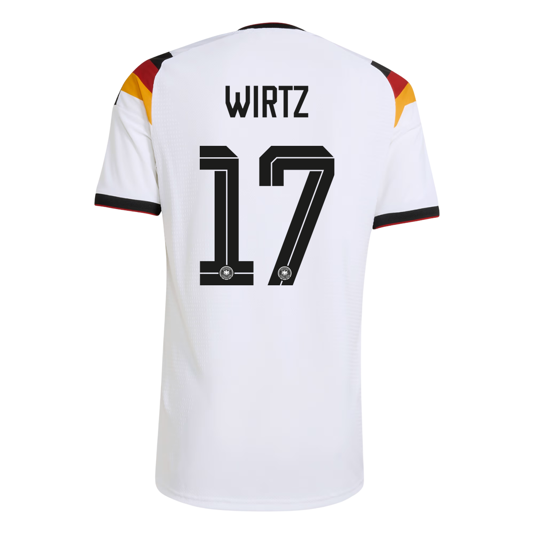 Germany WIRTZ #17 Home Soccer Jersey Authentic 2026 - gojersey
