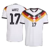Germany WIRTZ #17 Home Soccer Jersey Authentic 2026 - gojersey