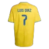 LUIS DíAZ #7 Colombia Home Soccer Jersey World Cup 2026 Yellow - gojersey