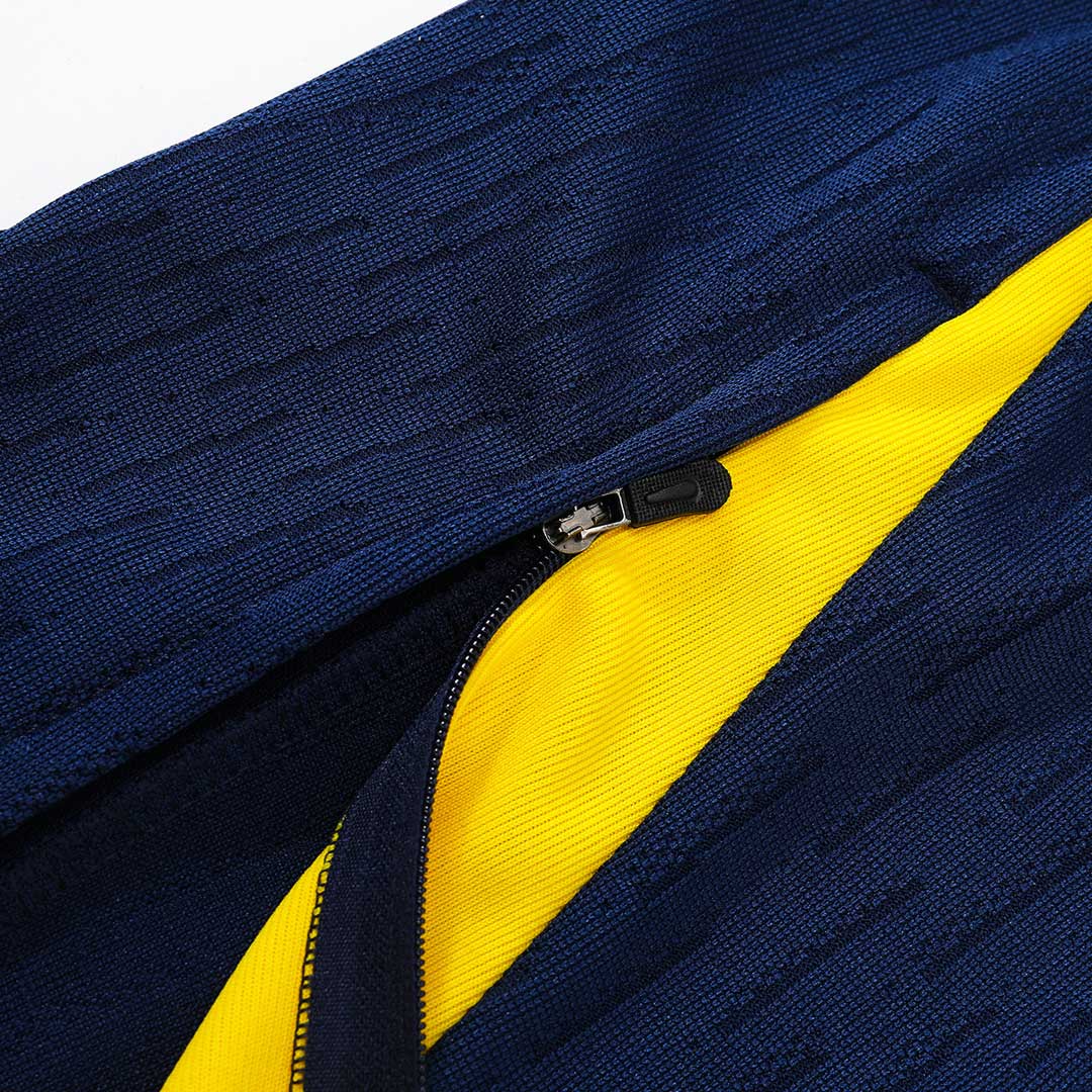 Kid's Barcelona Zipper Sweatshirt Kit(Top+Pants) 25/26 Colorful - gojersey