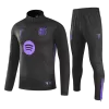 Barcelona Sweatshirt Kit 2025/26 - Black (Top+Pants) - gojersey