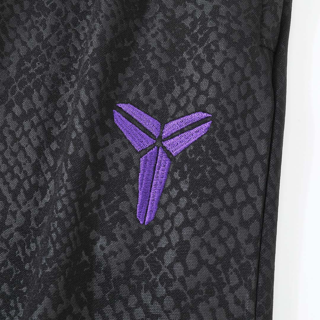 Kid's Barcelona Zipper Sweatshirt Kit(Top+Pants) 25/26 Black - gojersey