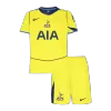 Kid's Tottenham Hotspur Third Soccer Jersey Kit(Jersey+Shorts) 25/26 Yellow - gojersey
