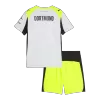 Kid's Borussia Dortmund Away Kit(Jersey+Shorts) 25/26 Gray - gojersey