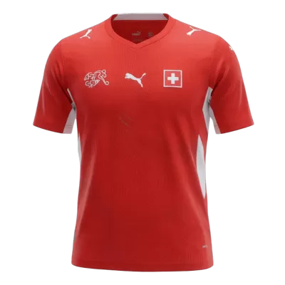 Switzerland Home Soccer Jersey World Cup 2026 Red - gojersey