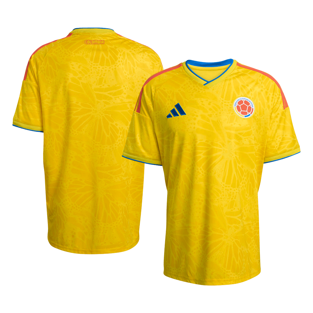 Colombia Home Soccer Jersey World Cup 2026 Yellow - gojersey