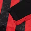 AC Milan Long Sleeve Home Soccer Jersey 2025/26 - gojersey