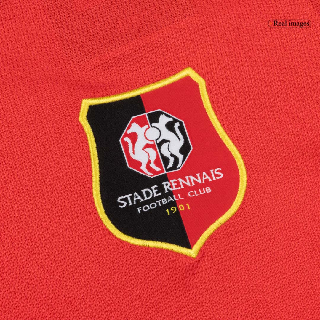 Stade Rennais Home Soccer Jersey 2025/26 - gojersey