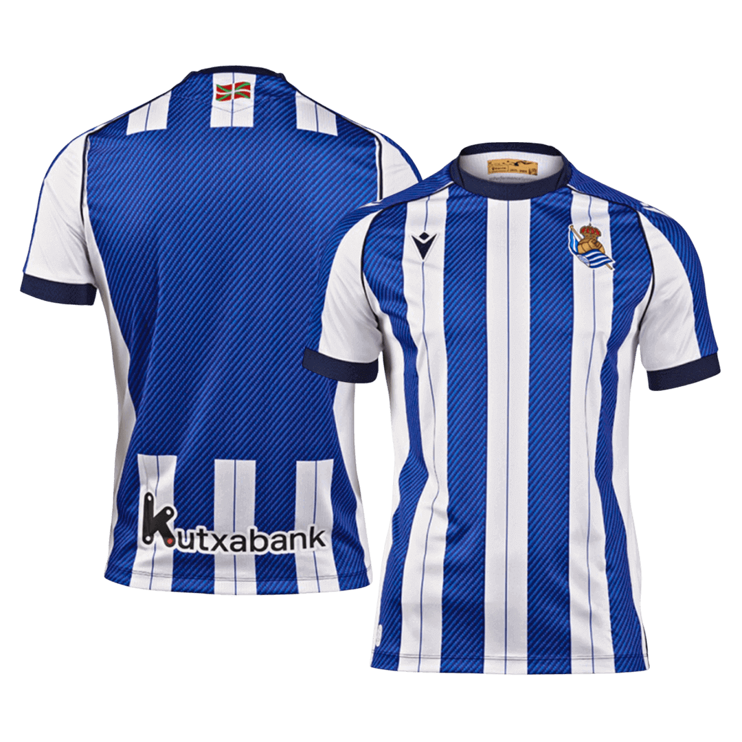 Real Sociedad Home Soccer Jersey 2025/26 - gojersey