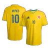 JAMES #10 Colombia Home Soccer Jersey World Cup 2026 Yellow - gojersey
