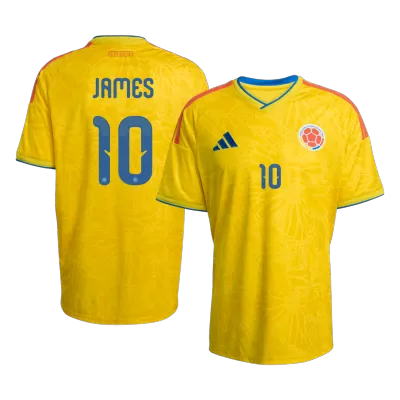 JAMES #10 Colombia Home Soccer Jersey World Cup 2026 Yellow - gojersey