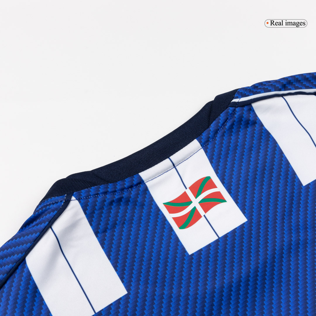 Real Sociedad Home Soccer Jersey 2025/26 - gojersey