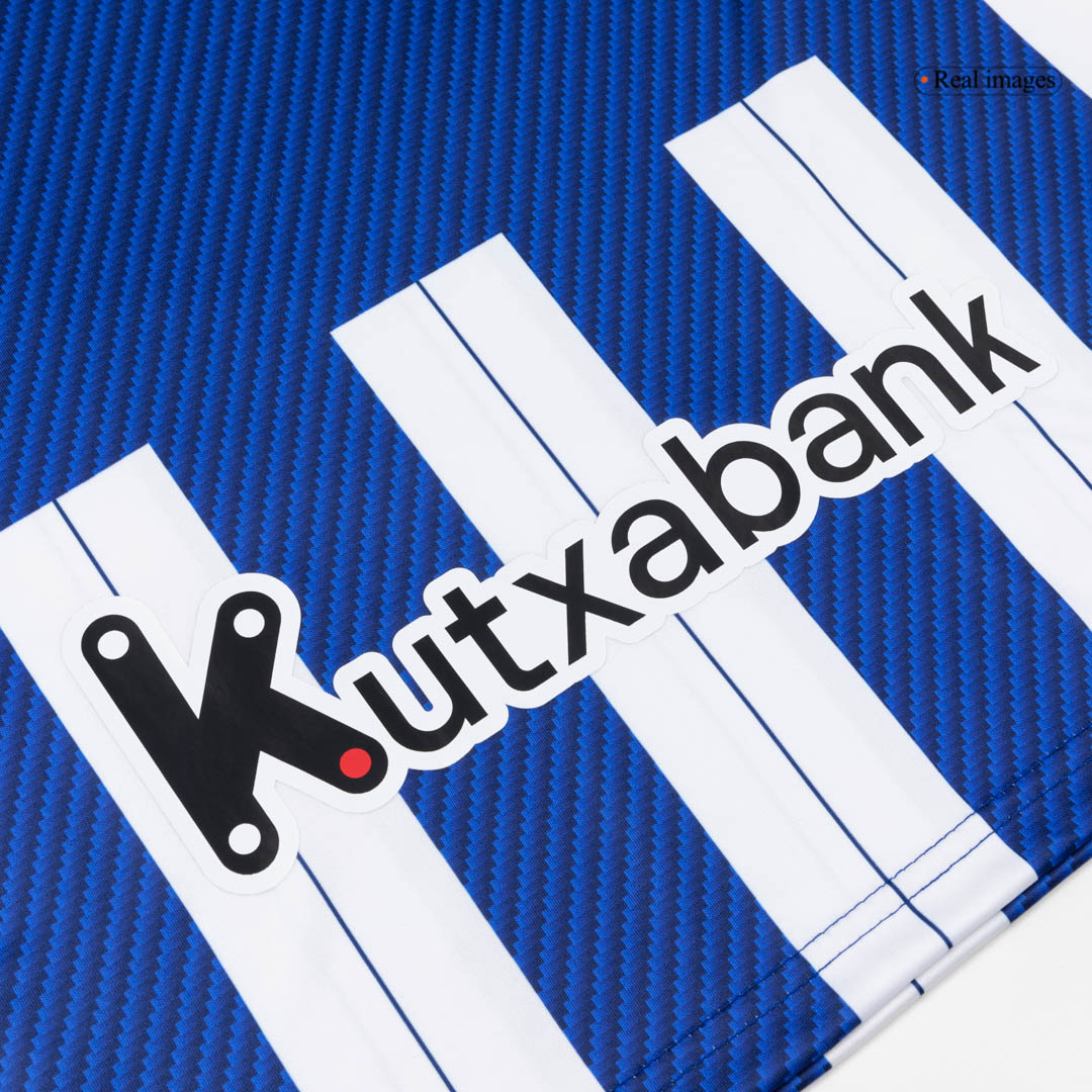 Real Sociedad Home Soccer Jersey 2025/26 - gojersey