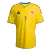 LUIS DíAZ #7 Colombia Home Soccer Jersey World Cup 2026 Yellow - gojersey